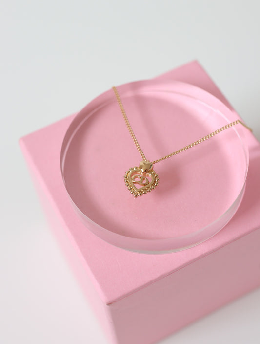 Vintage Dior necklace（heart）